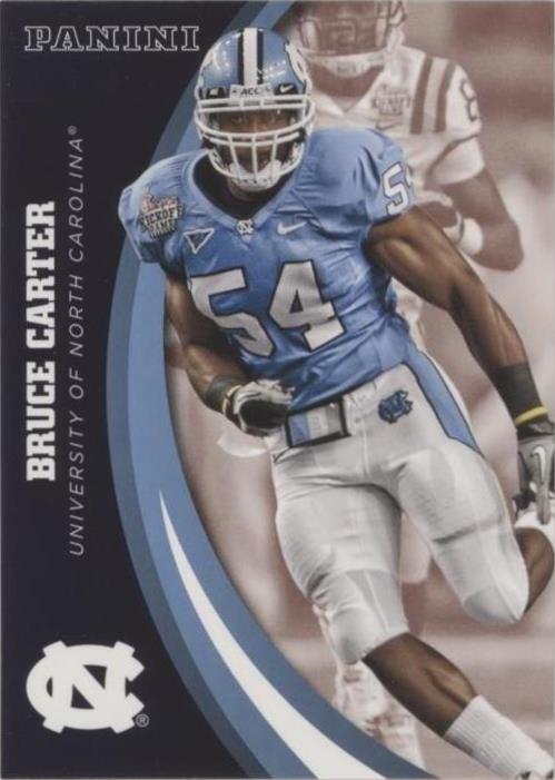 2016 Panini North Carolina Tar Heels Bruce Carter #34