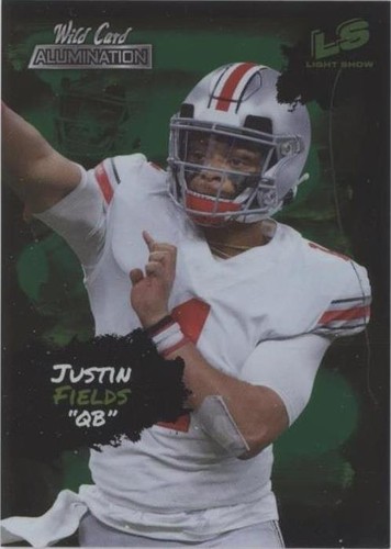 2021 Wild Card Alumination Justin Fields #LS 3