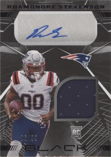 2021 Panini Black Rhamondre Stevenson #RSM-RS