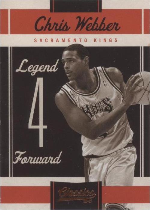 Panini Classics 2010-11 - Chris Webber #130
