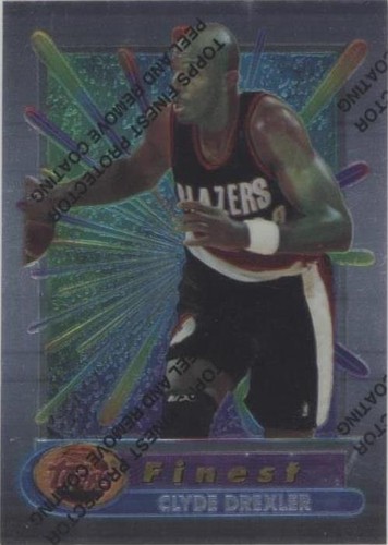 1994-95 Topps Finest - Clyde Drexler #30