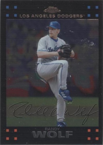 2007 Topps Chrome - Randy Wolf #173