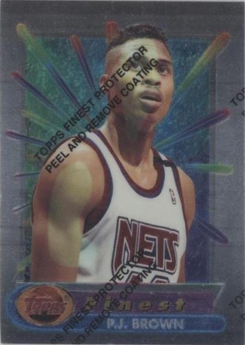 1994-95 Topps Finest - P.J. Brown #79