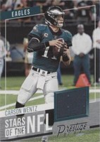 2019 Panini Prestige Carson Wentz #SS-CW
