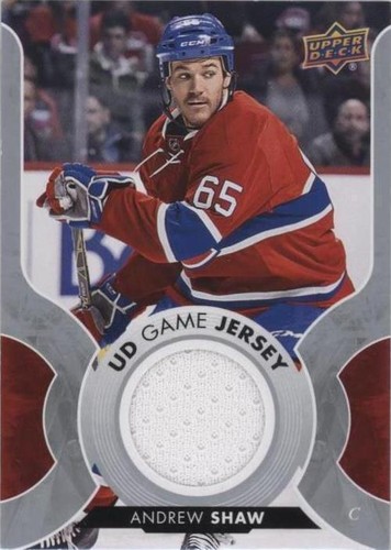2017-18 Upper Deck - Andrew Shaw #GJ-AS