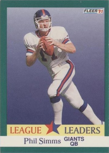 1991 Fleer Phil Simms #414