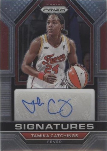 WNBA Tamika Catchings HOF サイン入り写真 Tamika Catchings Signed Indiana Fever 8x10 Photo Basketball