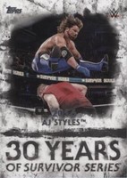2018 Topps WWE Undisputed - AJ Styles #SS-24