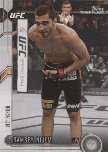 2015 Topps UFC Chronicles - Ramsey Nijem #129