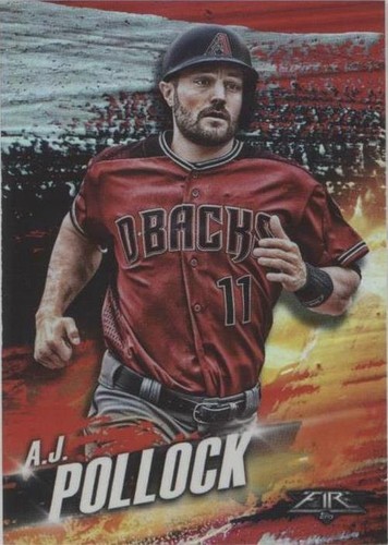 2018 Topps Fire - A.J. Pollock #HS-24