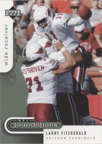 2005 Upper Deck NFL Foundations Larry Fitzgerald #1
