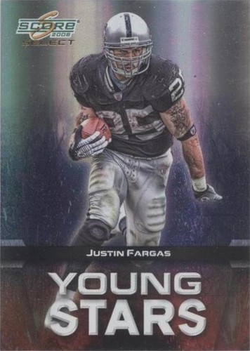 2008 Score Select Justin Fargas #YS-16