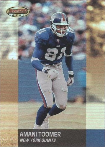2001 Bowman's Best Amani Toomer #13