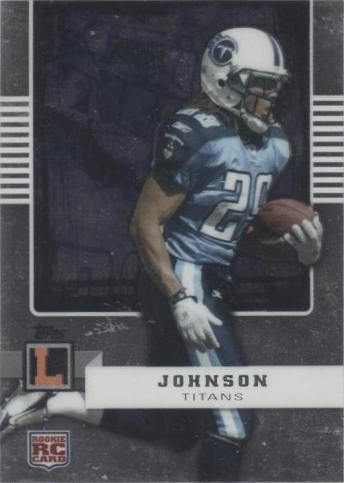 2008 Topps Letterman Chris Johnson #68