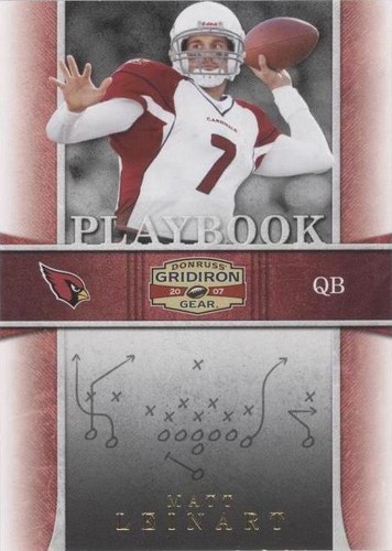 2007 Donruss Gridiron Gear Matt Leinart #PB-8