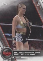 2020 Topps WWE Women's Division - Ronda Rousey #7