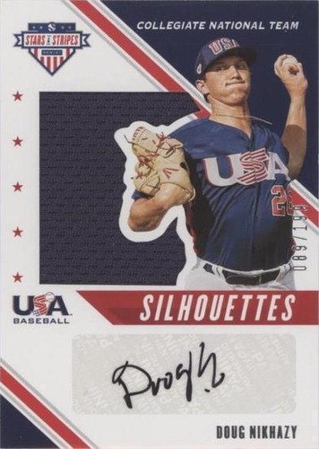 2020 Panini USA Baseball Stars & Stripes - Doug Nikhazy #USJ-DN