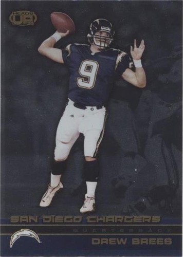 2002 Pacific Heads Up Drew Brees #102