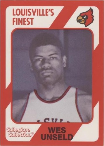 1989 Collegiate Collection Louisville Cardinals Louisville's Finest - Wes Unseld #14