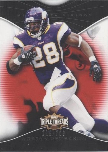 2009 Topps Triple Threads Adrian Peterson #29