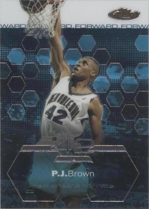 2002-03 Topps Finest - P.J. Brown #39
