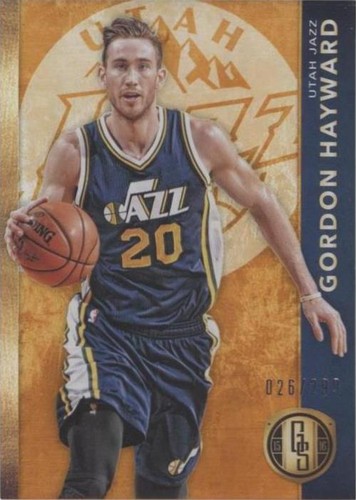 2015-16 Panini Gold Standard - Gordon Hayward #72