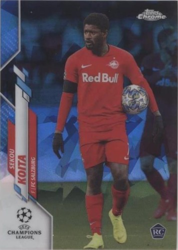 2019-20 Topps Chrome UCL Sapphire Edition Sekou Koita #78