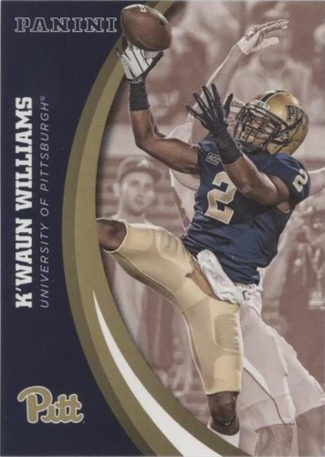 2016 Panini Pitt Panthers K'waun Williams #34