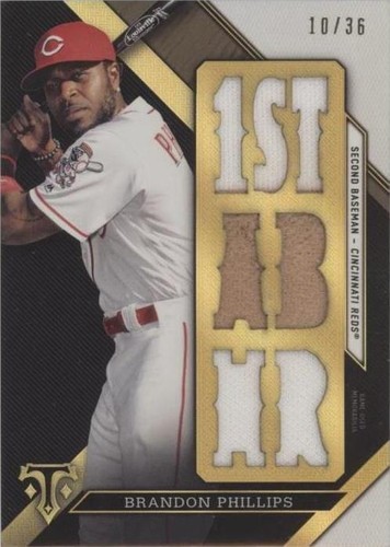 2016 Topps Triple Threads - Brandon Phillips #TTR-BP2