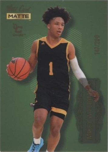 2022-23 Wild Card Matte Draft - Mikey Williams #MB-60