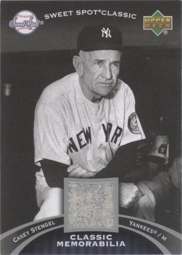 2007 Upper Deck Sweet Spot Classic - Casey Stengel #CM-CS
