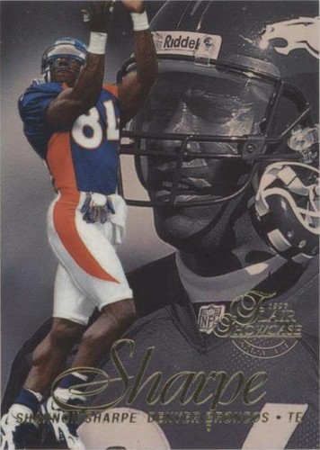 1997 Flair Showcase Shannon Sharpe #84