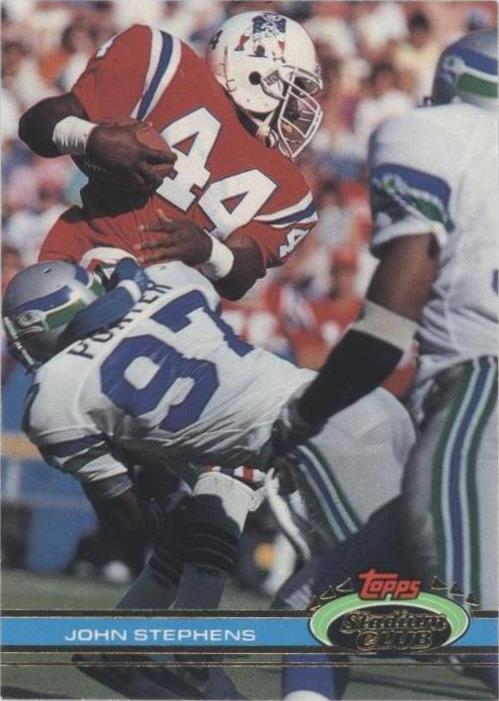 1991 Topps Stadium Club John Stephens #156