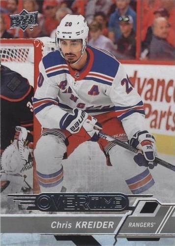 2018-19 Upper Deck Overtime - Chris Kreider #71