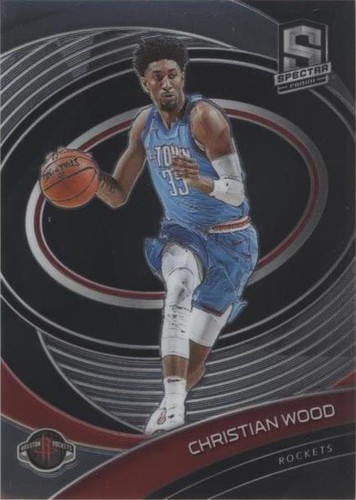 2020-21 Panini Mosaic Christian Wood Orange Reactive #165 Houston