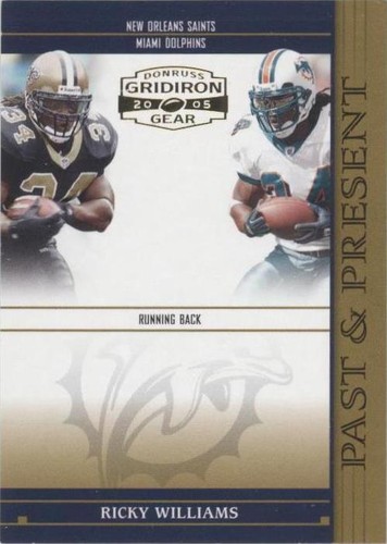 2005 Donruss Gridiron Gear Ricky Williams #PP 16
