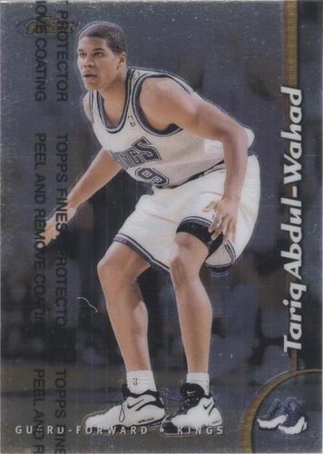 1998-99 Topps Finest - Tariq Abdul-Wahad #139