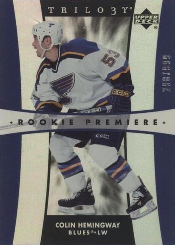 2005-06 Upper Deck Trilogy - Colin Hemingway #302
