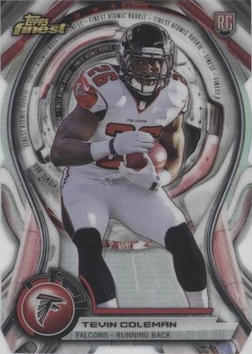 2015 Topps Finest Tevin Coleman #ARDC-TC