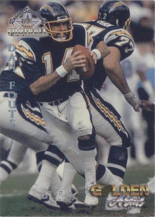 1994 Ted Williams Card Company Roger Staubach's NFL Football Dan Fouts #75