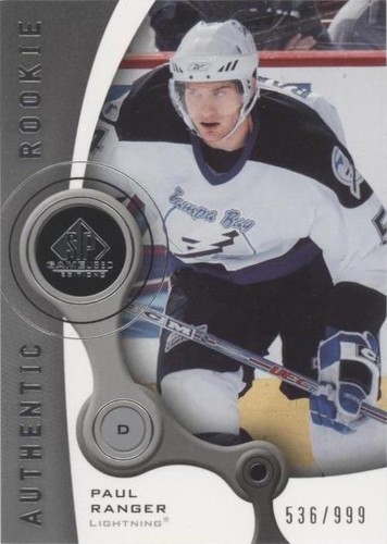 2005-06 SP Game Used Edition - Paul Ranger #163