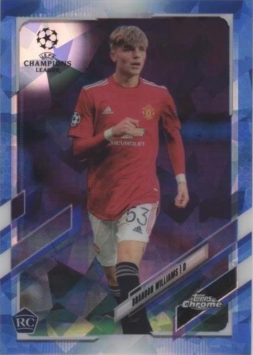 2020-21 Topps Chrome UCL Sapphire Edition Brandon Williams #64