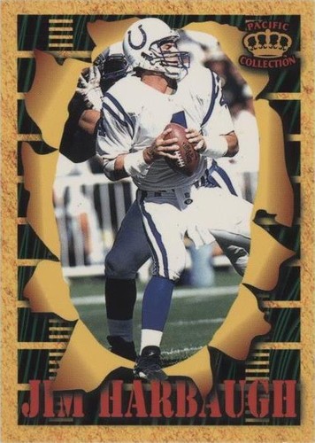 1996 Pacific Invincible Jim Harbaugh #SM74