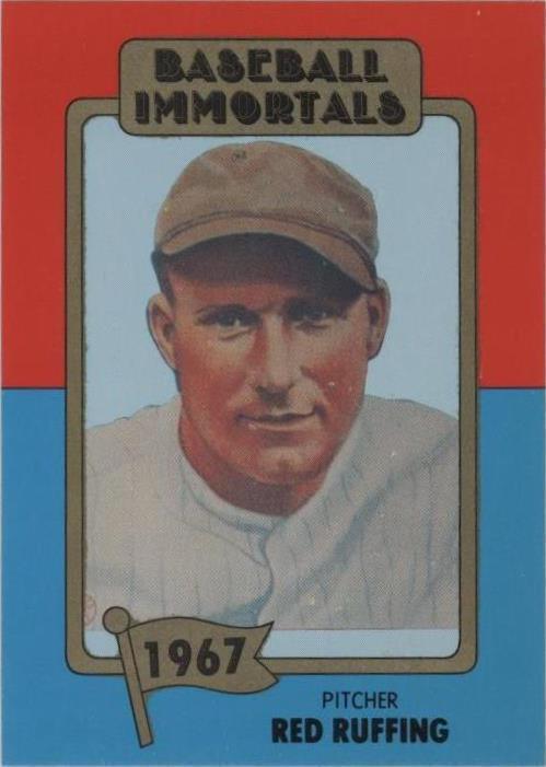 1980-84 SSPC Baseball Immortals 1st Printing - Red Ruffing #106