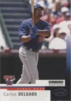 2004 Leaf Second Edition - Carlos Delgado #92