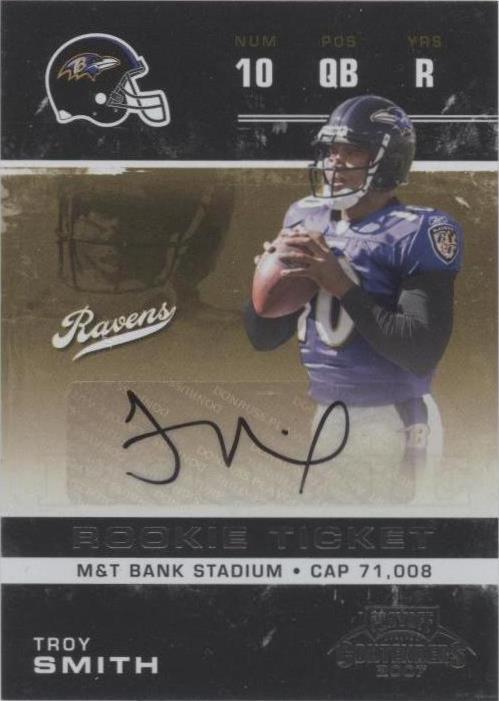 2007 Playoff Contenders Troy Smith #233