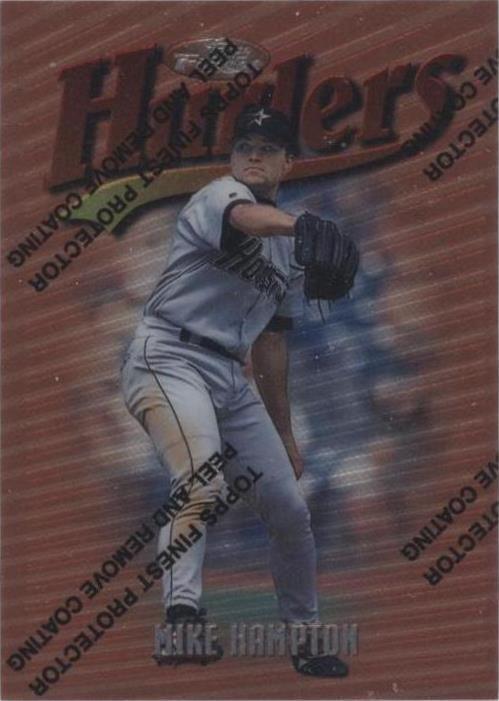 1997 Topps Finest - Mike Hampton #64
