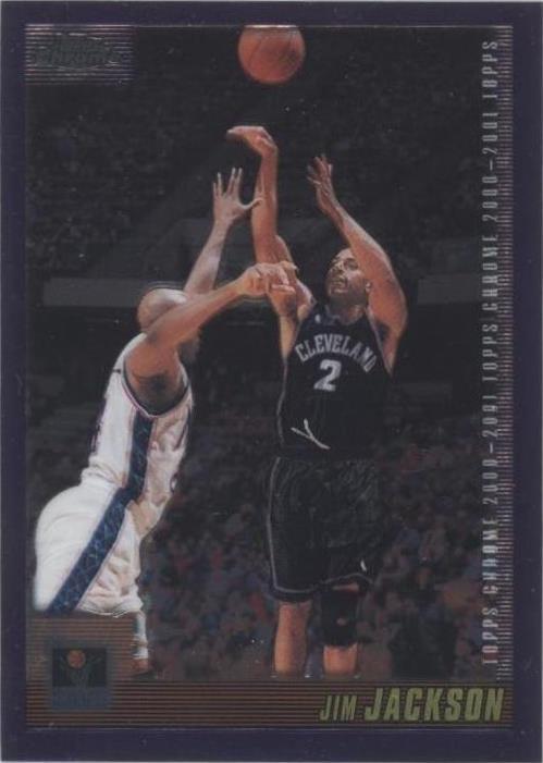 2000-01 Topps Chrome - Jim Jackson #102