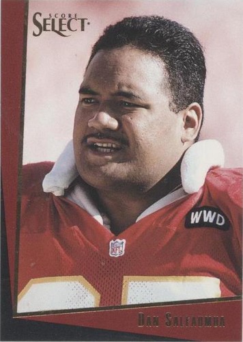 1993 Score Select Dan Saleaumua #162