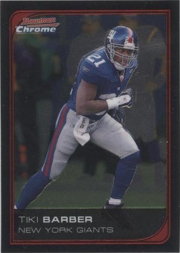 2006 Bowman Chrome Tiki Barber #183